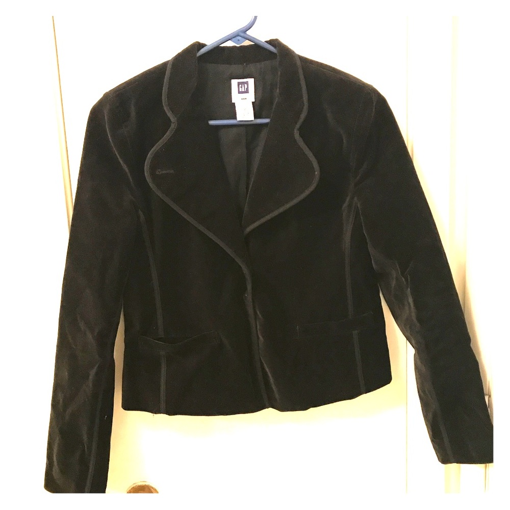 Black Suede Blazer